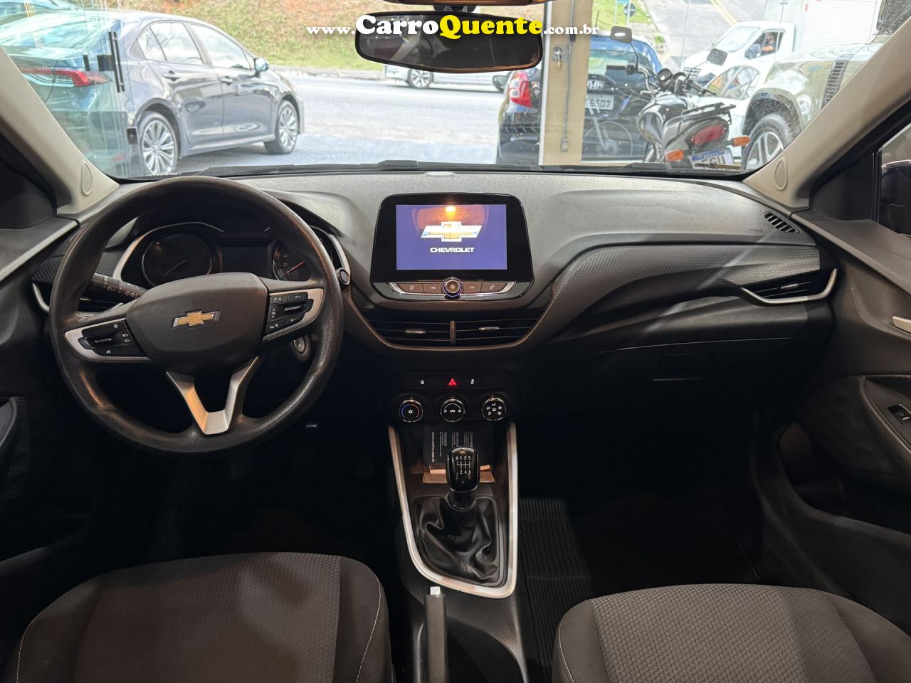 CHEVROLET   ONIX HATCH LT 1.0 12V FLEX 5P MEC.   AZUL 2022 1.0 FLEX - Loja