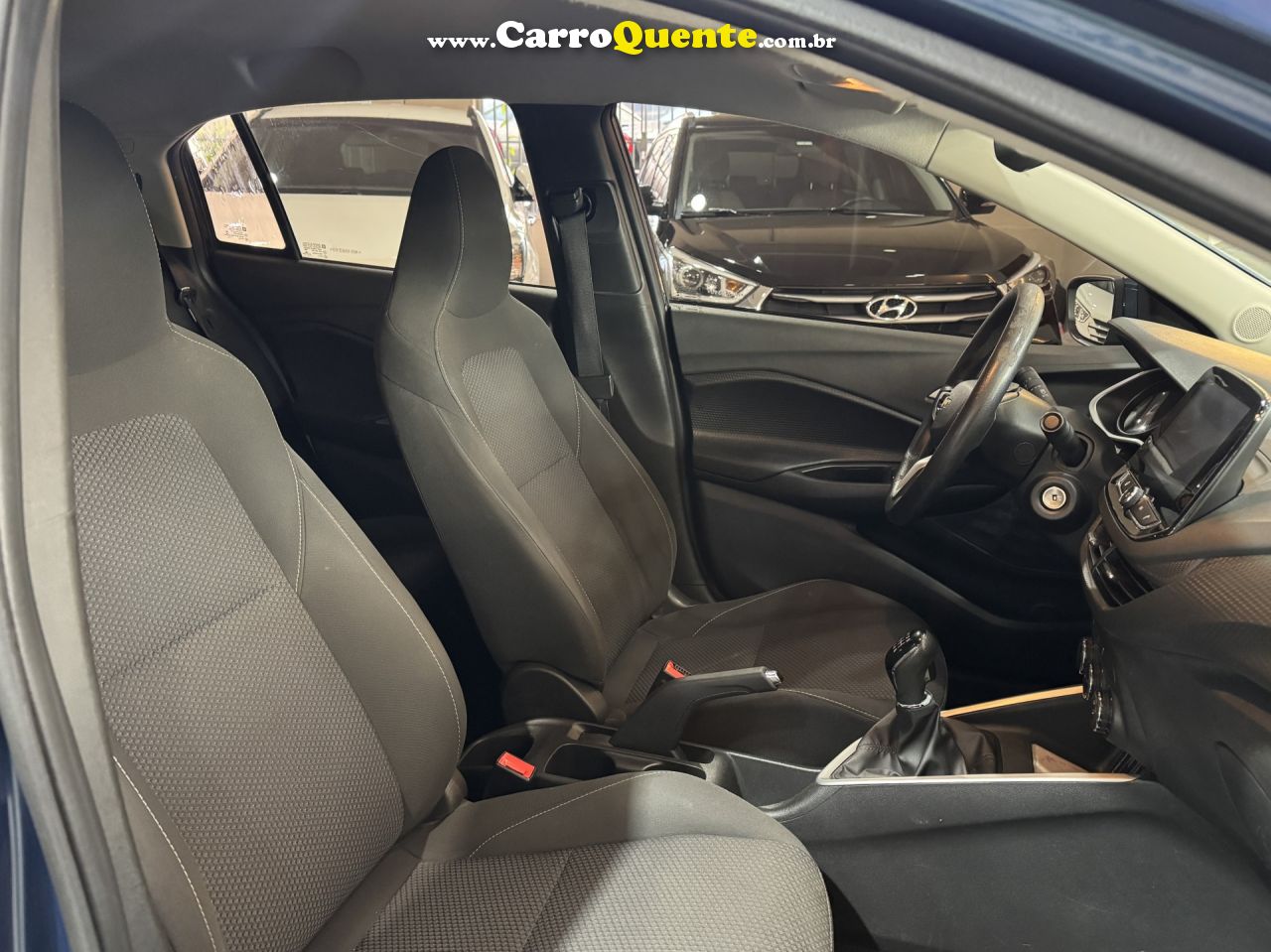 CHEVROLET   ONIX HATCH LT 1.0 12V FLEX 5P MEC.   AZUL 2022 1.0 FLEX - Loja
