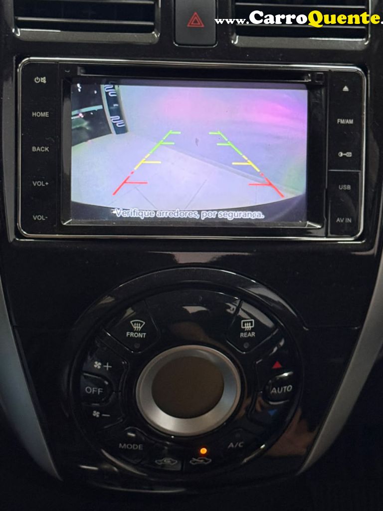 NISSAN   MARCH SL 1.6 16V FLEXSTART 5P AUT.   PRETO 2018 1.6 GASOLINA - Loja
