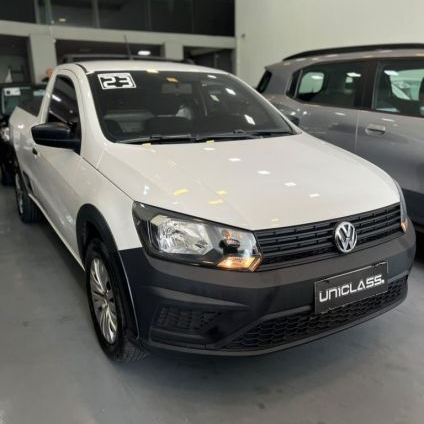 VOLKSWAGEN   SAVEIRO ROBUST 1.6 TOTAL FLEX 16V    BRANCO 2023 1.6 FLEX