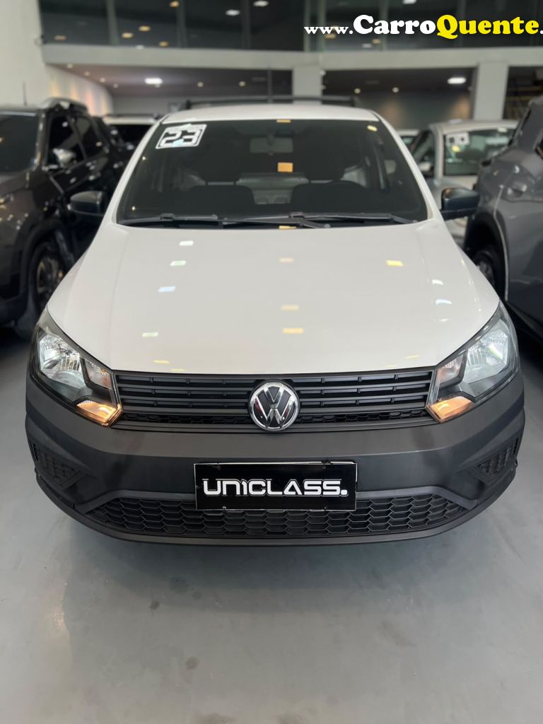 VOLKSWAGEN   SAVEIRO ROBUST 1.6 TOTAL FLEX 16V    BRANCO 2023 1.6 FLEX - Loja