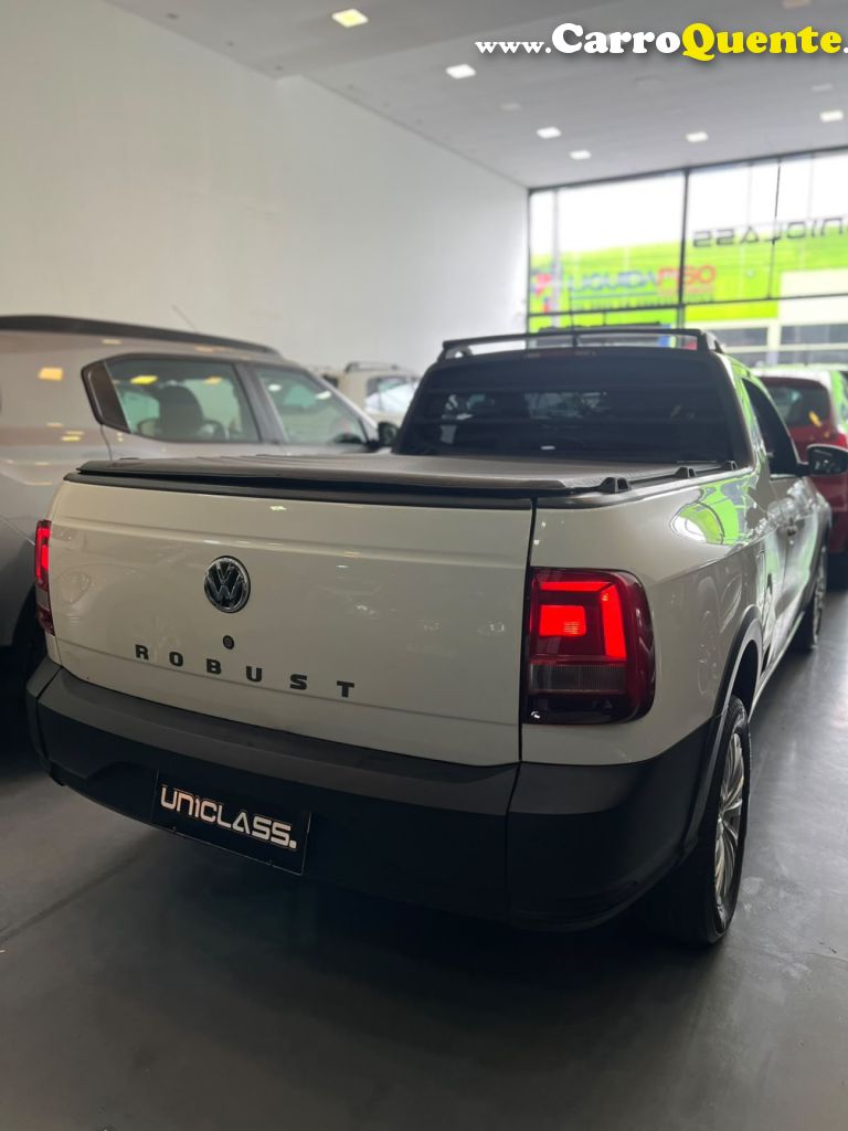 VOLKSWAGEN   SAVEIRO ROBUST 1.6 TOTAL FLEX 16V    BRANCO 2023 1.6 FLEX - Loja