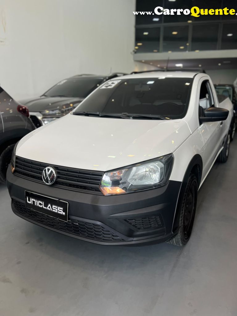 VOLKSWAGEN   SAVEIRO ROBUST 1.6 TOTAL FLEX 16V    BRANCO 2023 1.6 FLEX - Loja