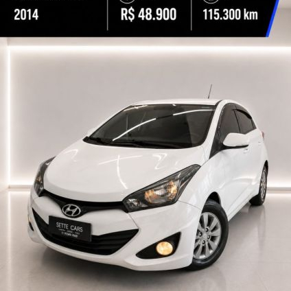 HYUNDAI   HB20 COMF.C.PLUSC.STYLE 1.0 FLEX 12V   BRANCO 2014 1.0 FLEX