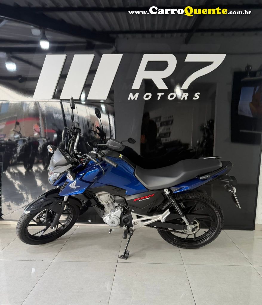HONDA   CG 160 FAN FLEX   AZUL 2025 160 FLEX - Loja
