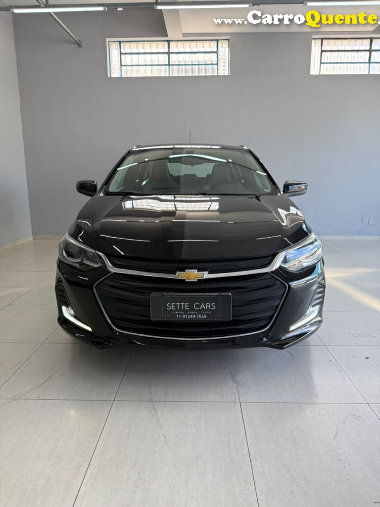 CHEVROLET   ONIX HATCH PREM. 1.0 12V TB FLEX 5P AUT.   PRETO 2020 1.0 FLEX - Loja