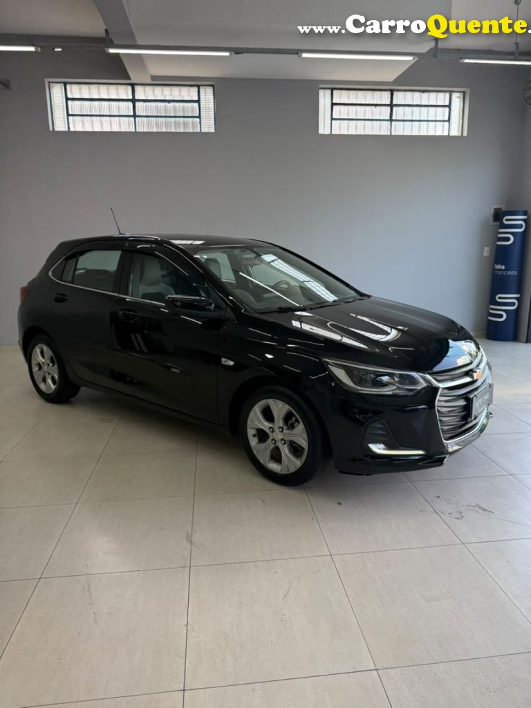 CHEVROLET   ONIX HATCH PREM. 1.0 12V TB FLEX 5P AUT.   PRETO 2020 1.0 FLEX - Loja
