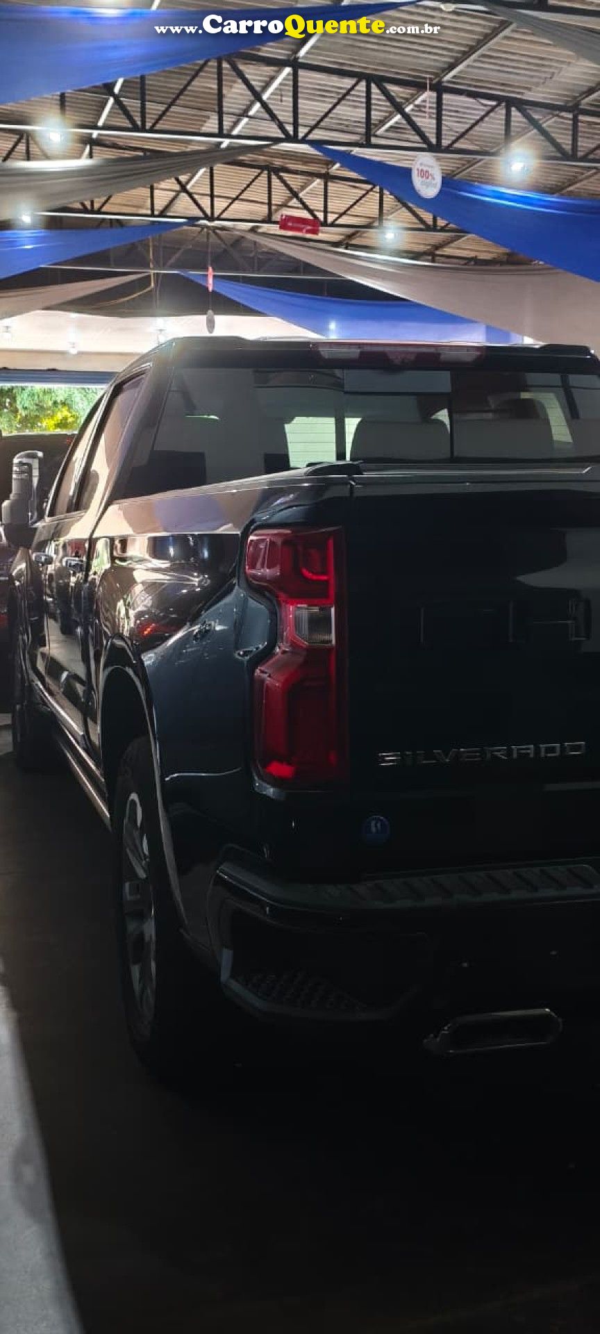 CHEVROLET   CHEVROLET SILVERADO HIGH COUNTRY   PRETO 2024 V8 GASOLINA - Loja