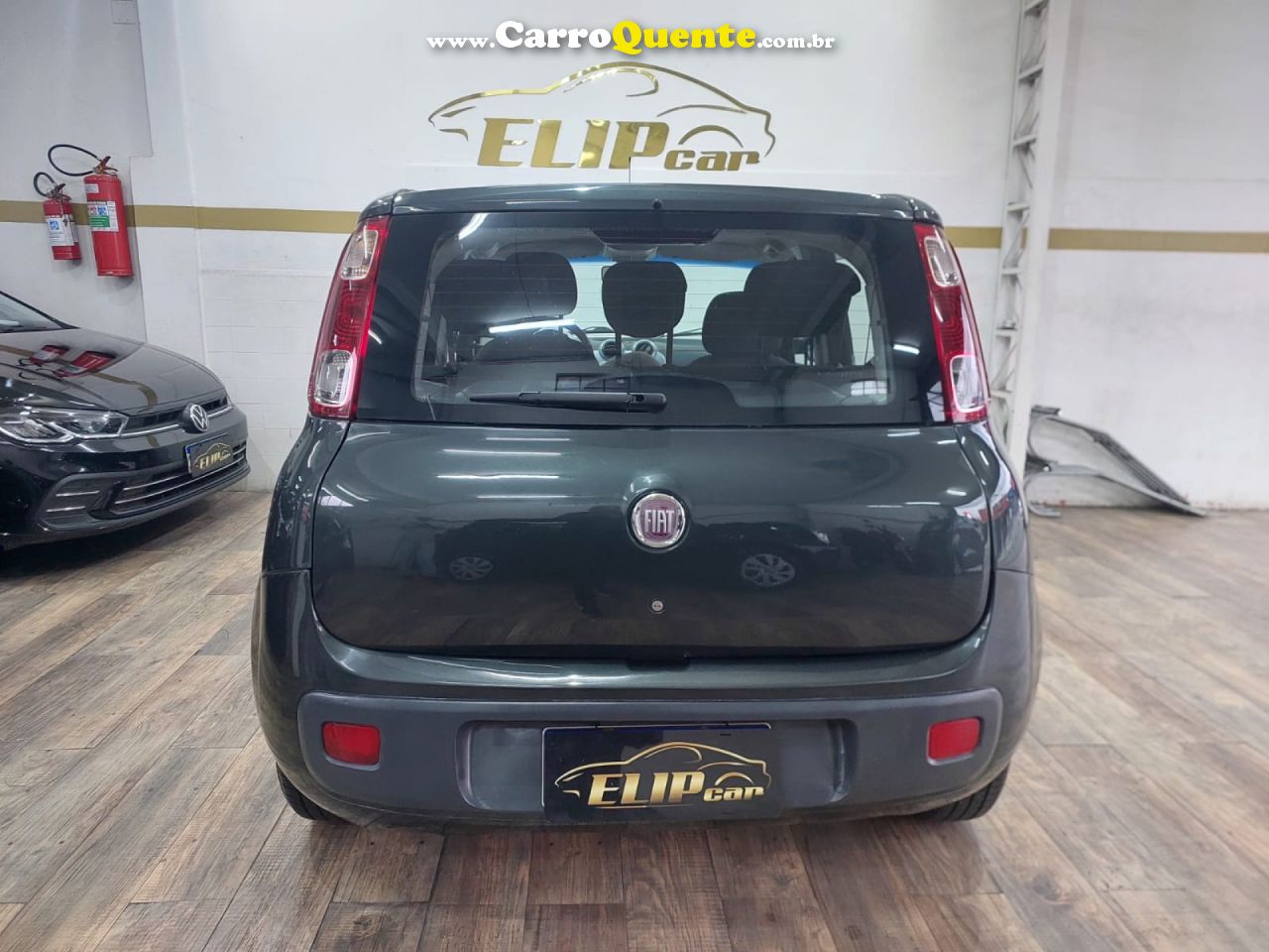 FIAT   UNO ECONOMY CELEB. 1.4 EVO F. FLEX 8V 4P   CINZA 2013 1.4 FLEX - Loja