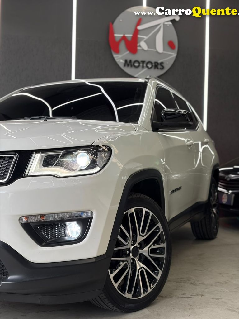 JEEP   COMPASS LONGITUDE 2.0 4X2 FLEX 16V AUT.   BRANCO 2018 2.0 FLEX - Loja