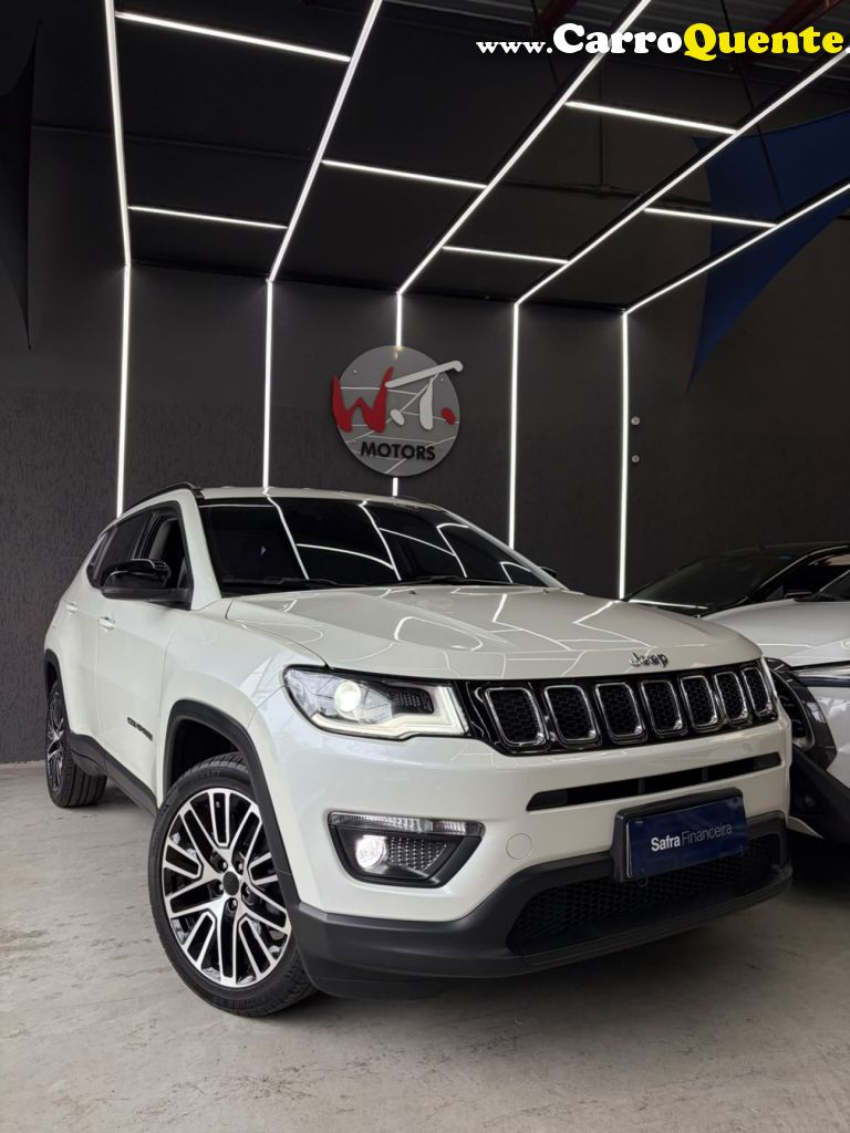 JEEP   COMPASS LONGITUDE 2.0 4X2 FLEX 16V AUT.   BRANCO 2018 2.0 FLEX - Loja