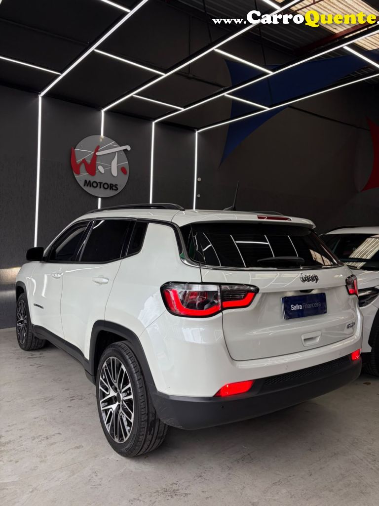 JEEP   COMPASS LONGITUDE 2.0 4X2 FLEX 16V AUT.   BRANCO 2018 2.0 FLEX - Loja