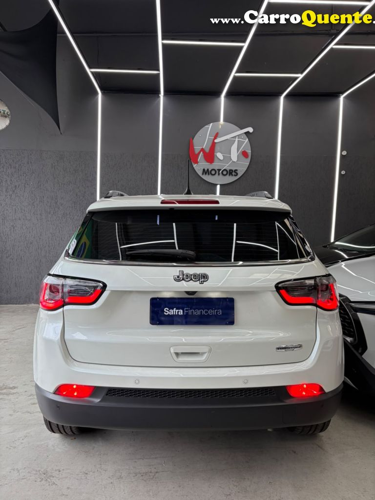 JEEP   COMPASS LONGITUDE 2.0 4X2 FLEX 16V AUT.   BRANCO 2018 2.0 FLEX - Loja