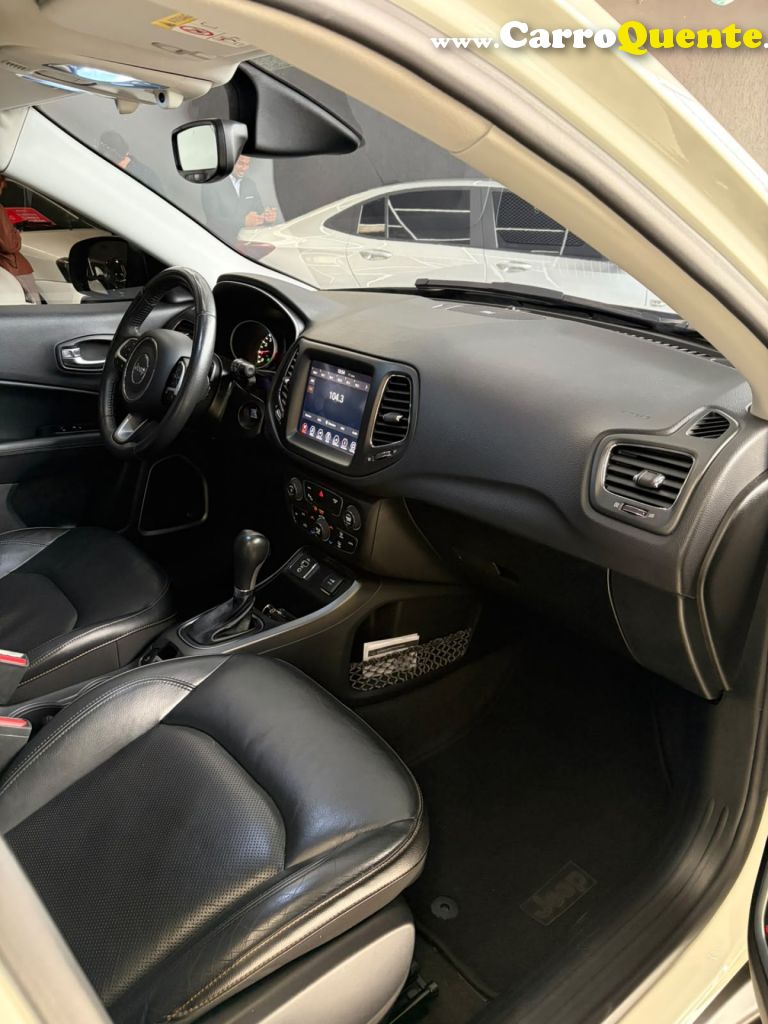 JEEP   COMPASS LONGITUDE 2.0 4X2 FLEX 16V AUT.   BRANCO 2018 2.0 FLEX - Loja