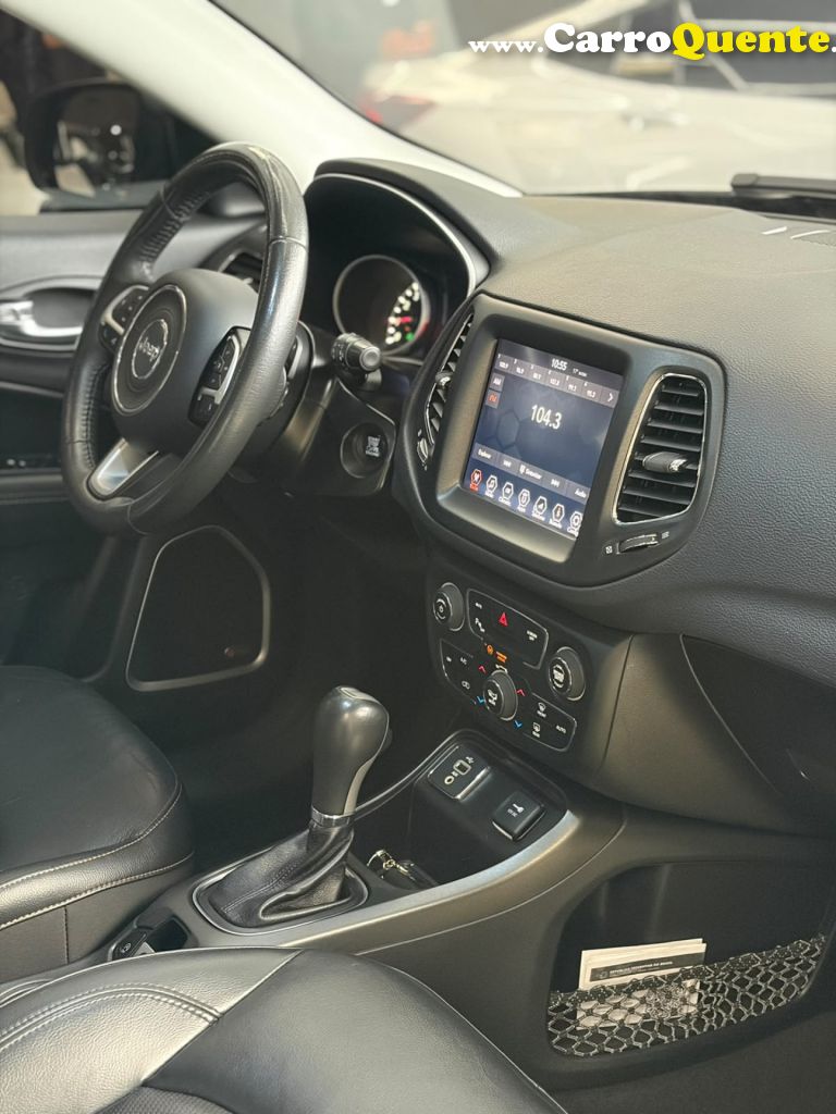 JEEP   COMPASS LONGITUDE 2.0 4X2 FLEX 16V AUT.   BRANCO 2018 2.0 FLEX - Loja