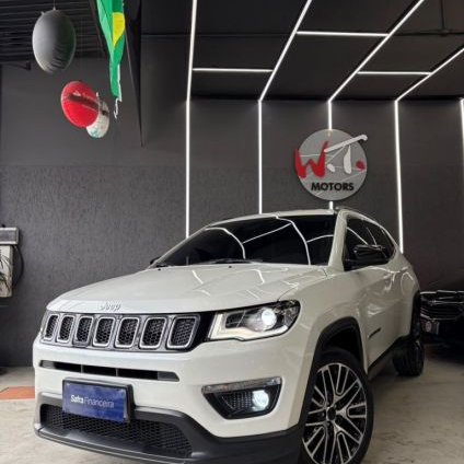 JEEP   COMPASS LONGITUDE 2.0 4X2 FLEX 16V AUT.   BRANCO 2018 2.0 FLEX