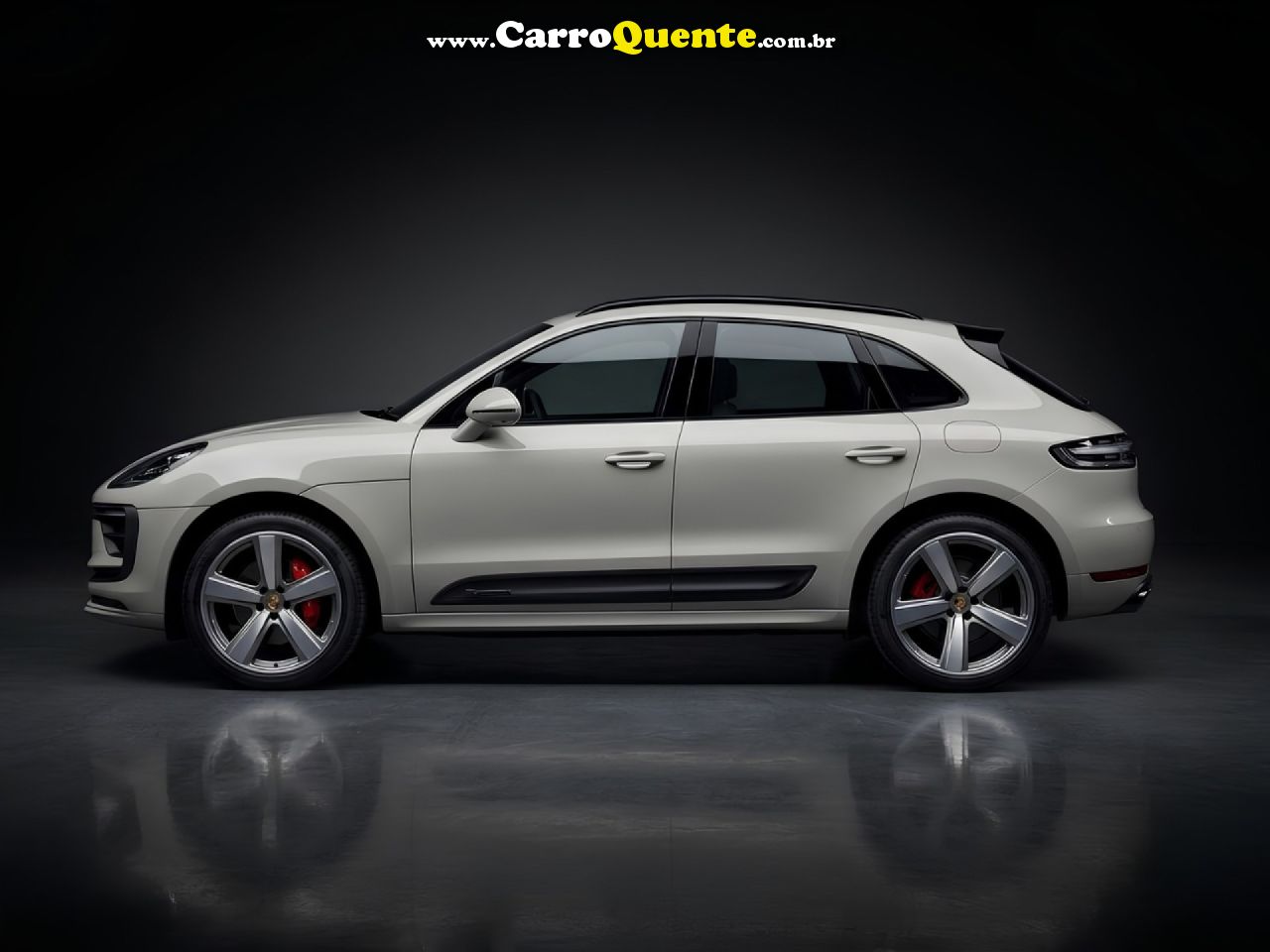 PORSCHE   MACAN GTS 2.9 BI-TURBO    CINZA 2024 2.9 T GASOLINA - Loja