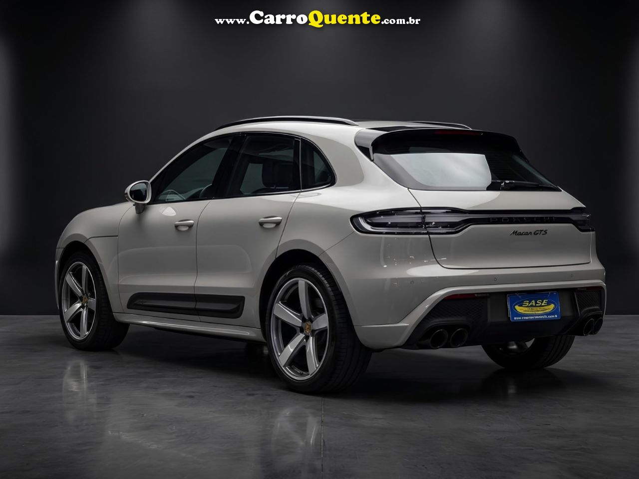 PORSCHE   MACAN GTS 2.9 BI-TURBO    CINZA 2024 2.9 T GASOLINA - Loja