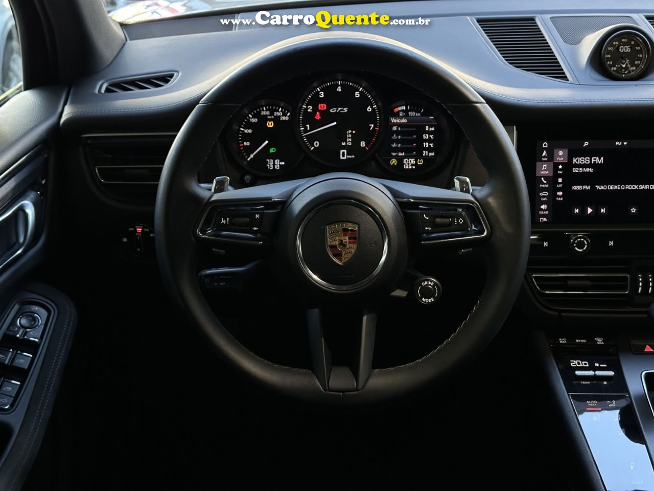 PORSCHE   MACAN GTS 2.9 BI-TURBO    CINZA 2024 2.9 T GASOLINA - Loja