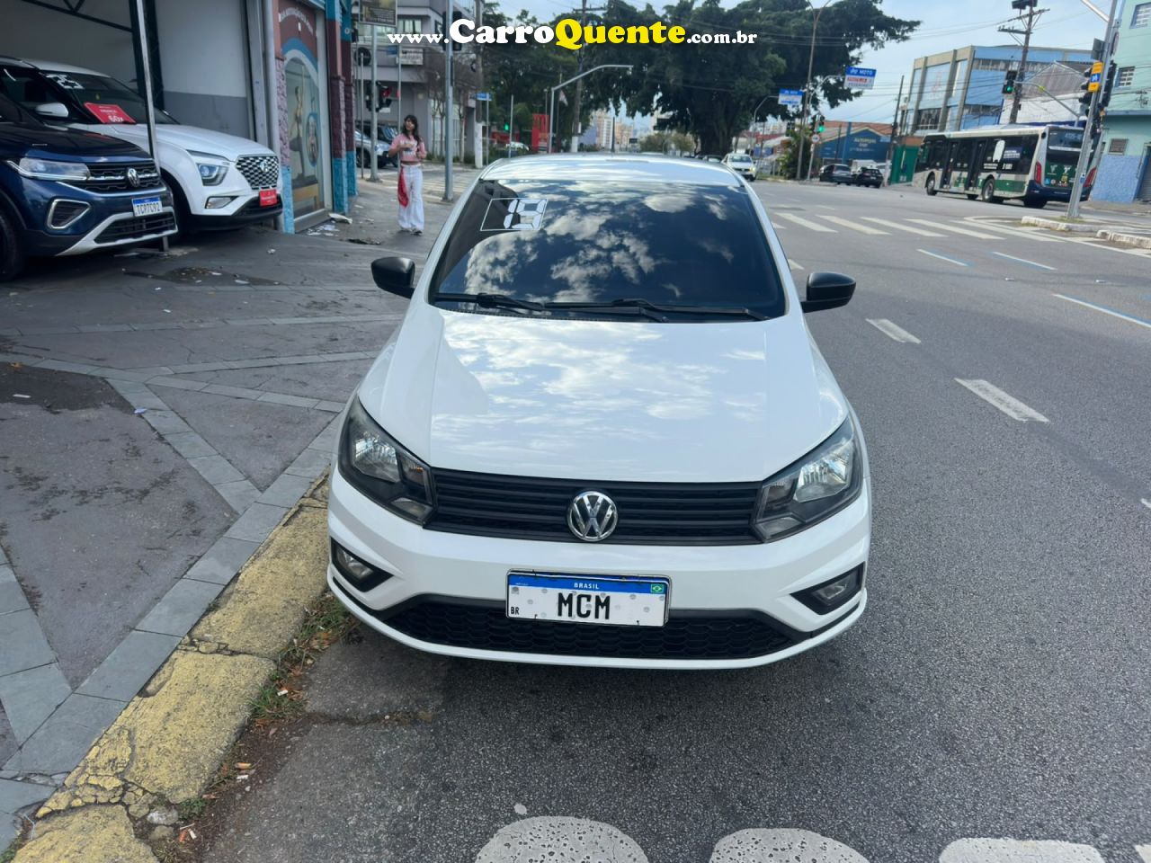 VOLKSWAGEN   GOL 1.6 MSI FLEX 8V 5P   BRANCO 2019 1.6 FLEX - Loja