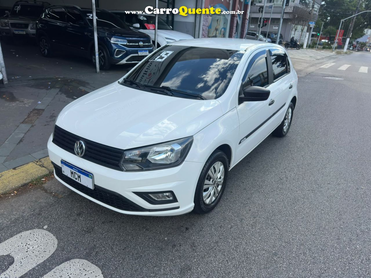 VOLKSWAGEN   GOL 1.6 MSI FLEX 8V 5P   BRANCO 2019 1.6 FLEX - Loja