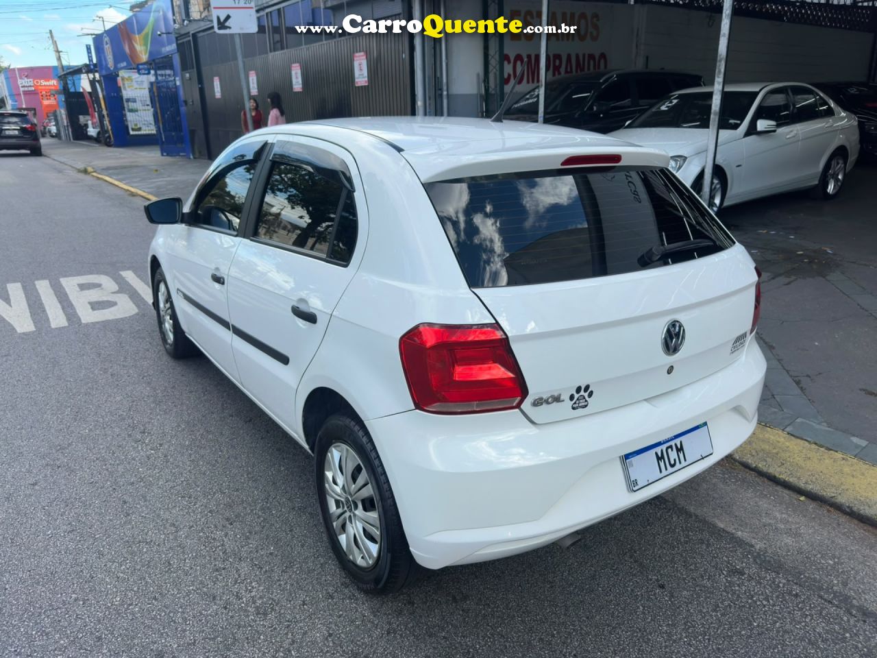 VOLKSWAGEN   GOL 1.6 MSI FLEX 8V 5P   BRANCO 2019 1.6 FLEX - Loja