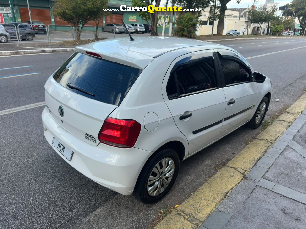 VOLKSWAGEN   GOL 1.6 MSI FLEX 8V 5P   BRANCO 2019 1.6 FLEX - Loja