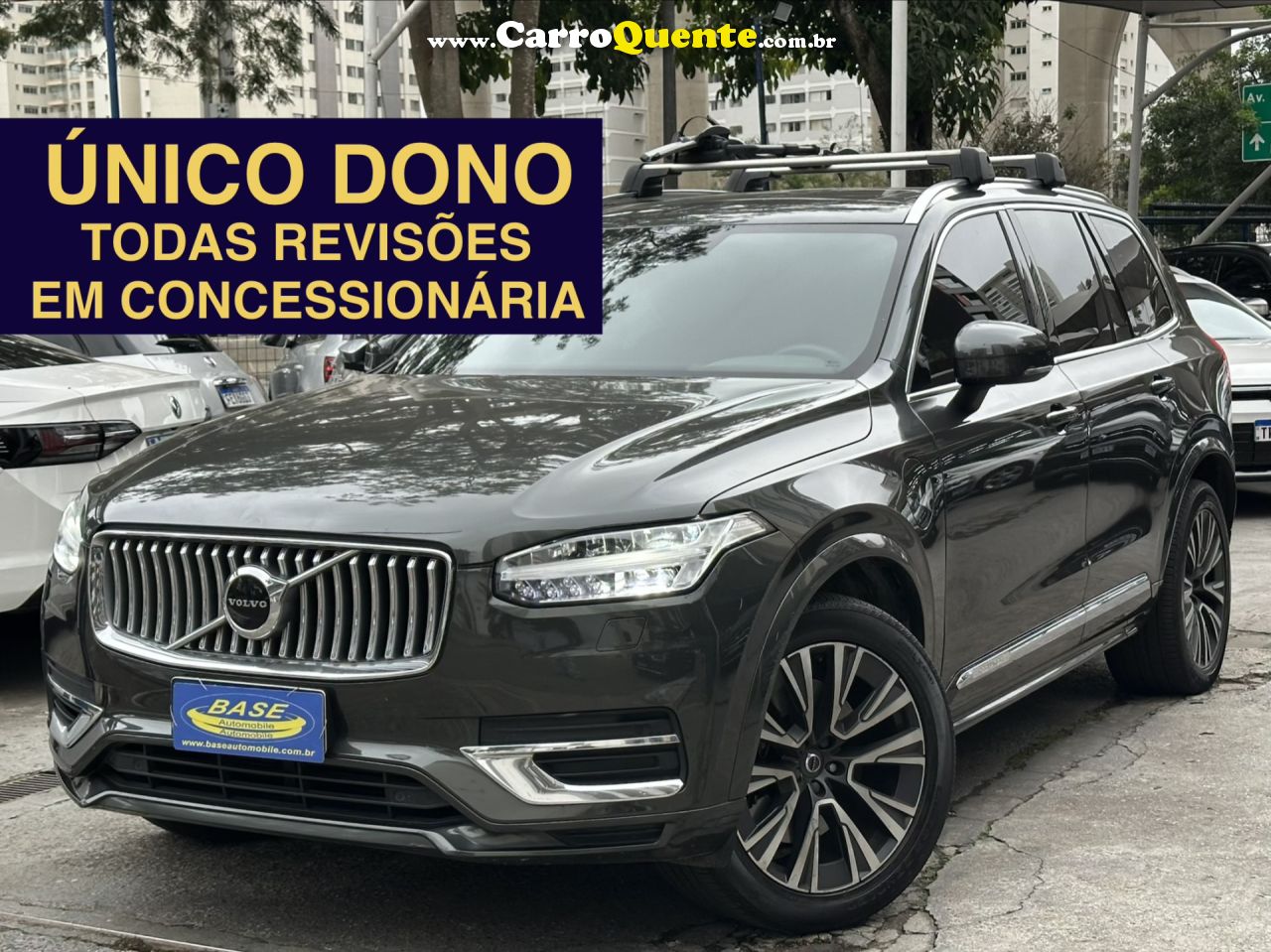 VOLVO   2.0 T8 HYBRID MOMENTUM AWD GEARTRONIC   CINZA 2021 2.0 GASOLINA E ELÉTRICO - Loja