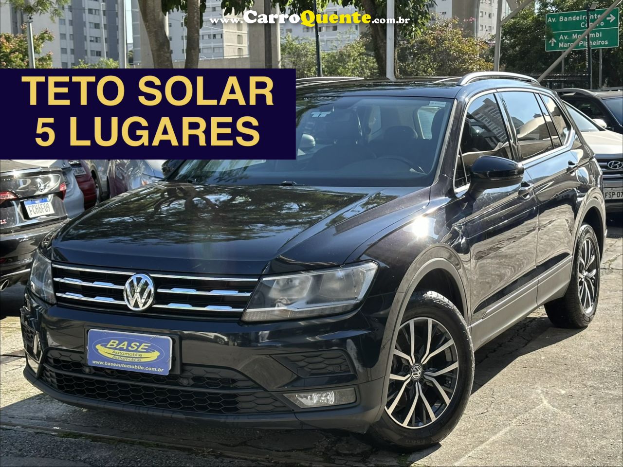 VOLKSWAGEN   TIGUAN ALLSPAC 250 TSI 1.4 FLEX   PRETO 2019 1.4 TSI FLEX - Loja
