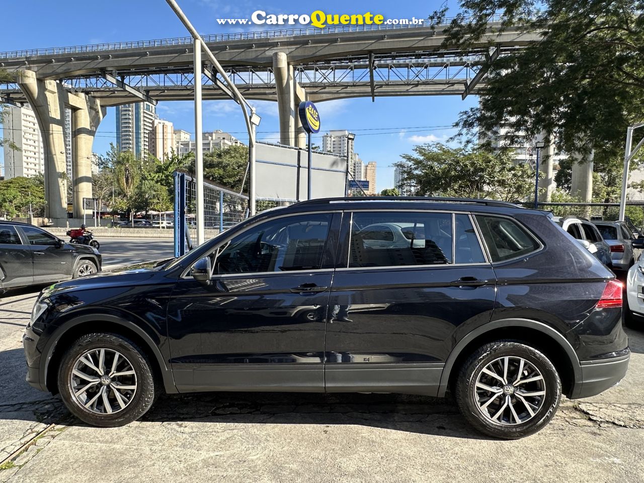 VOLKSWAGEN   TIGUAN ALLSPAC 250 TSI 1.4 FLEX   PRETO 2019 1.4 TSI FLEX - Loja