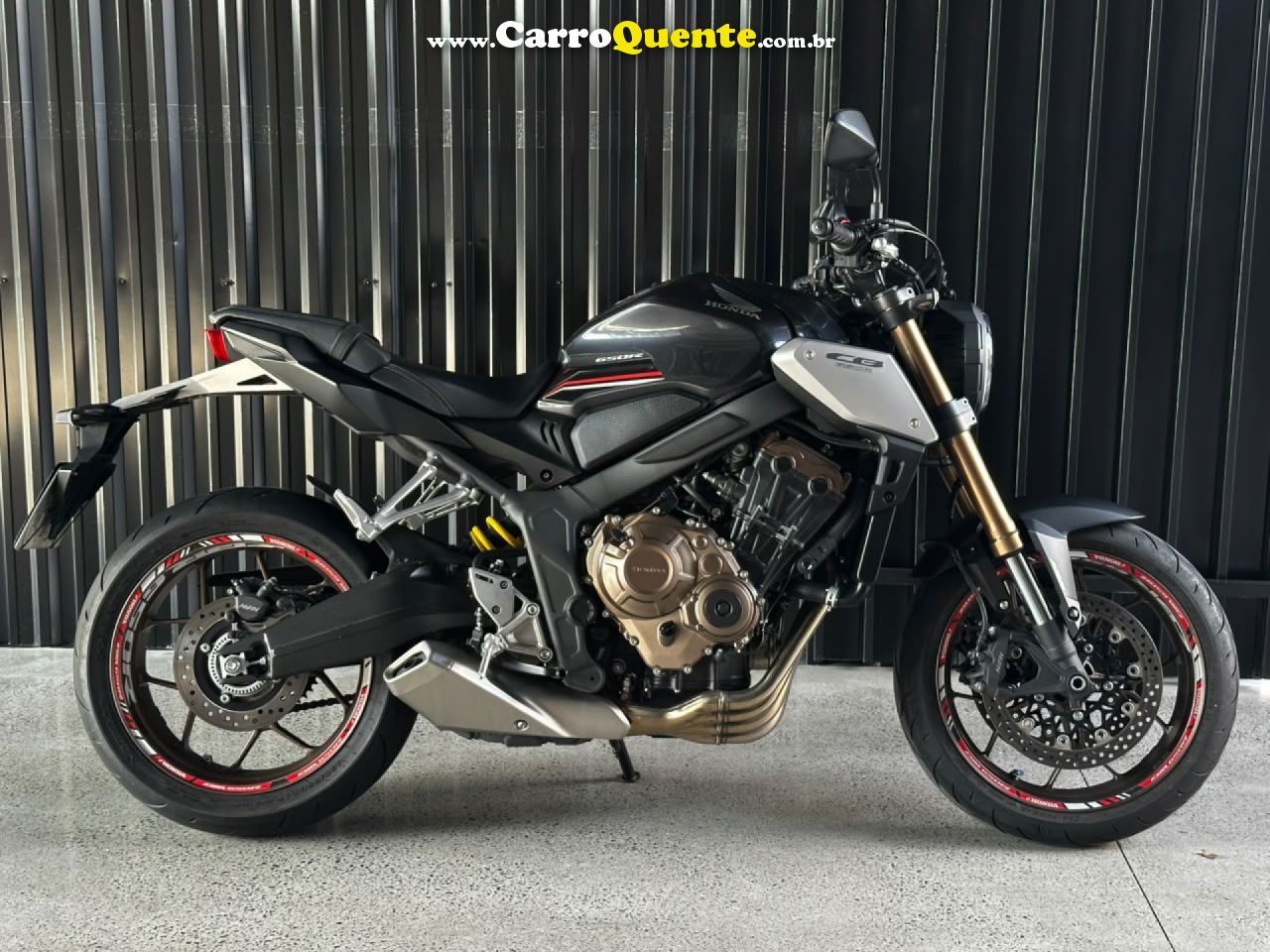 HONDA   CB 650R   CINZA 2022 650 GASOLINA - Loja
