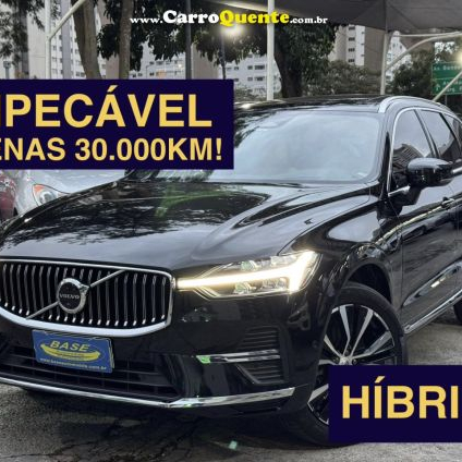 VOLVO   VOLVO XC60 2.0 T8 RECHARGE ULTIMATE AWD GEARTRONIC   PRETO 2023 2.0 T GASOLINA E ELÉTRICO