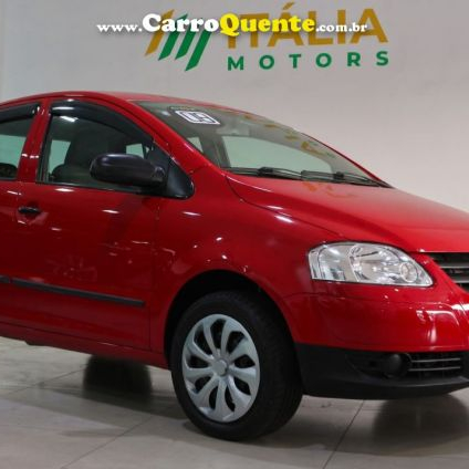 VOLKSWAGEN   FOX 1.0 MI TOTAL FLEX 8V 5P   VERMELHO 2008 1.0 FLEX