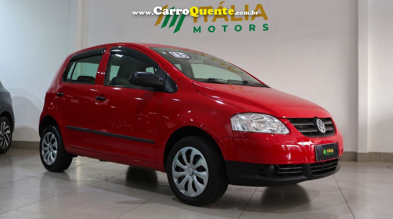 VOLKSWAGEN   FOX 1.0 MI TOTAL FLEX 8V 5P   VERMELHO 2008 1.0 FLEX - Loja