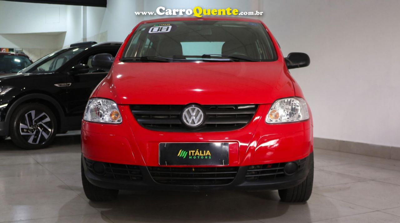 VOLKSWAGEN   FOX 1.0 MI TOTAL FLEX 8V 5P   VERMELHO 2008 1.0 FLEX - Loja