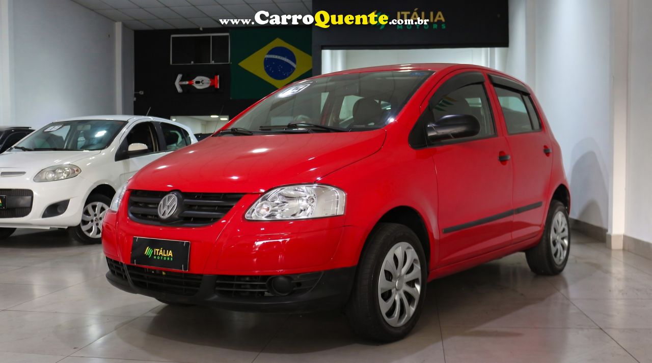 VOLKSWAGEN   FOX 1.0 MI TOTAL FLEX 8V 5P   VERMELHO 2008 1.0 FLEX - Loja
