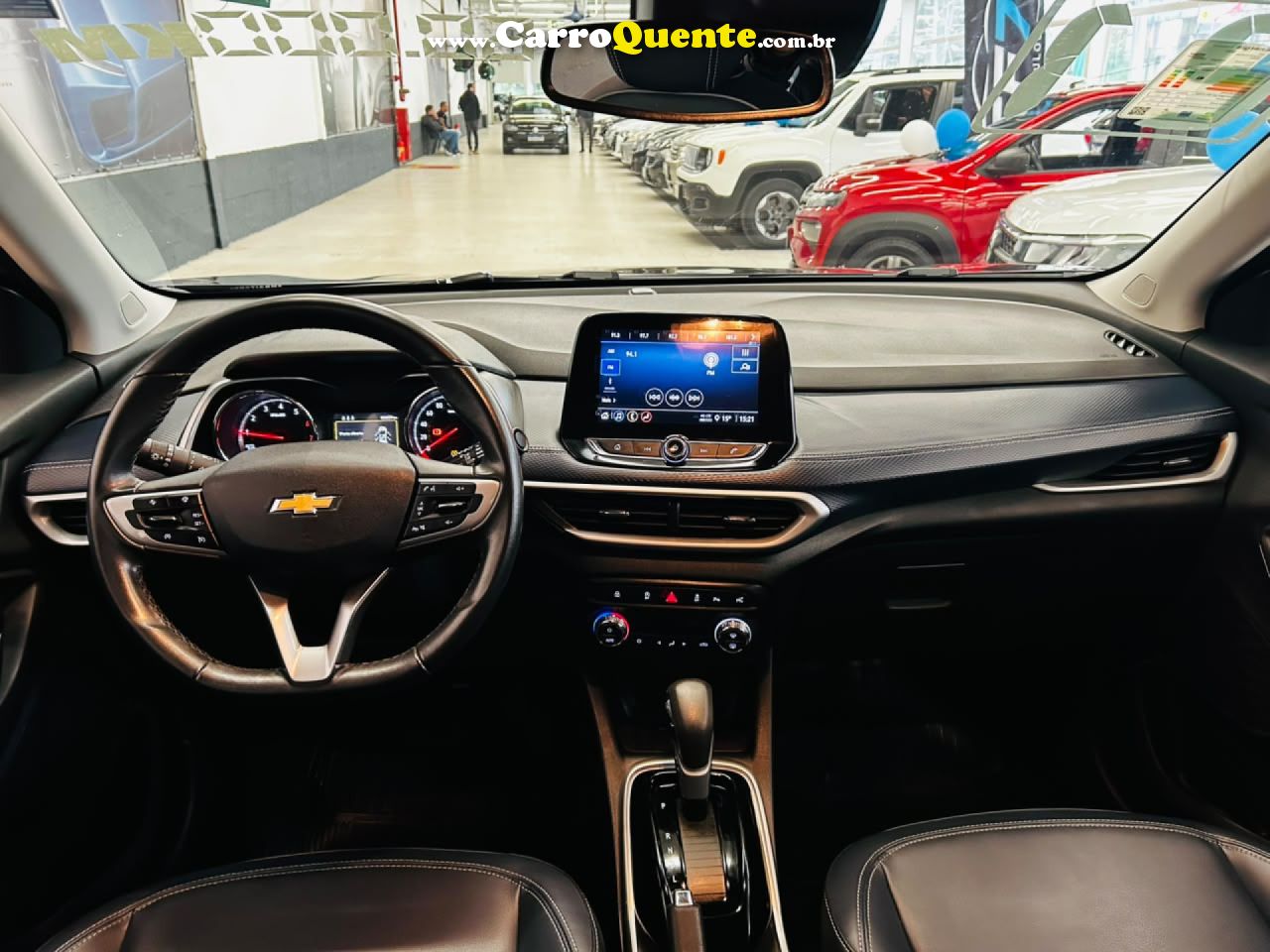 CHEVROLET   TRACKER PREMIER 1.0 TURBO 12V FLEX AUT.   PRETO 2021 1.0 FLEX - Loja