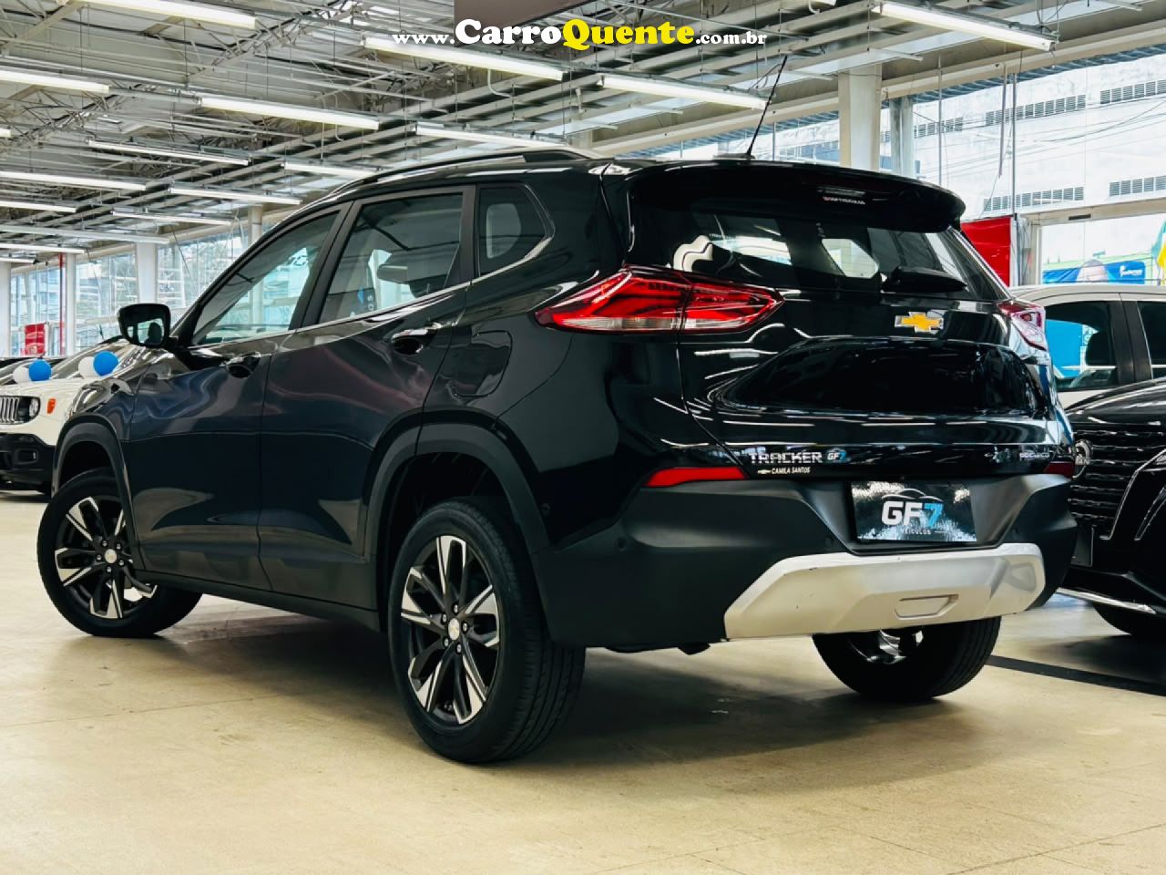 CHEVROLET   TRACKER PREMIER 1.0 TURBO 12V FLEX AUT.   PRETO 2021 1.0 FLEX - Loja