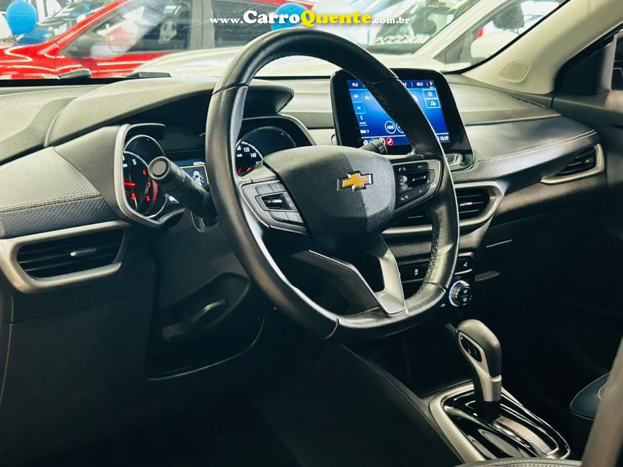 CHEVROLET   TRACKER PREMIER 1.0 TURBO 12V FLEX AUT.   PRETO 2021 1.0 FLEX - Loja