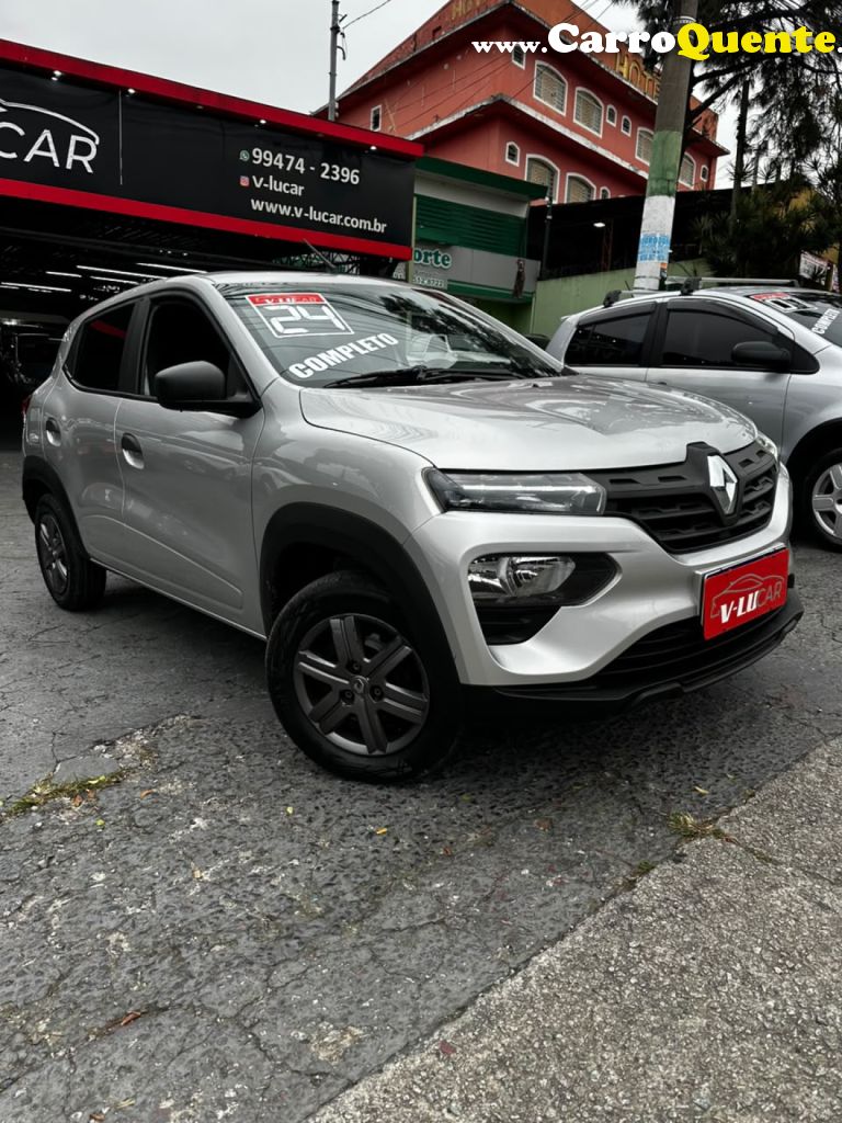 RENAULT   KWID ZEN 1.0 FLEX 12V 5P MEC.   PRATA 2024 1.0 FLEX - Loja