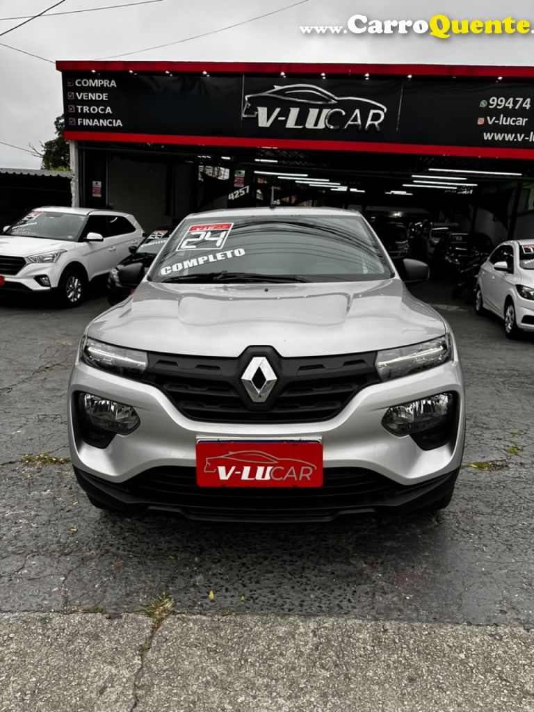 RENAULT   KWID ZEN 1.0 FLEX 12V 5P MEC.   PRATA 2024 1.0 FLEX - Loja