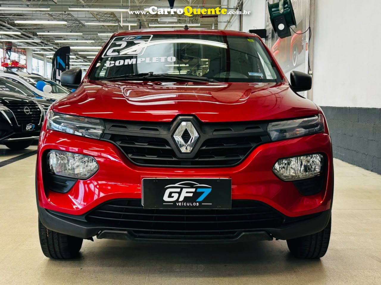 RENAULT   KWID ZEN 1.0 FLEX 12V 5P MEC.   VERMELHO 2023 1.0 FLEX - Loja
