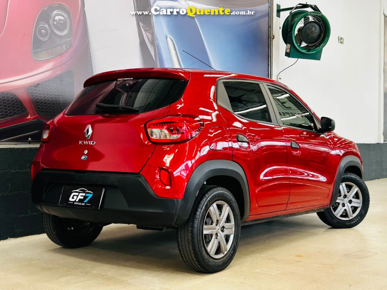 RENAULT   KWID ZEN 1.0 FLEX 12V 5P MEC.   VERMELHO 2023 1.0 FLEX - Loja