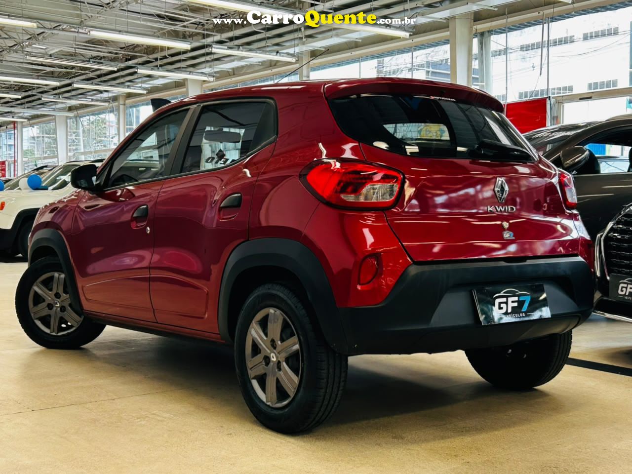 RENAULT   KWID ZEN 1.0 FLEX 12V 5P MEC.   VERMELHO 2023 1.0 FLEX - Loja