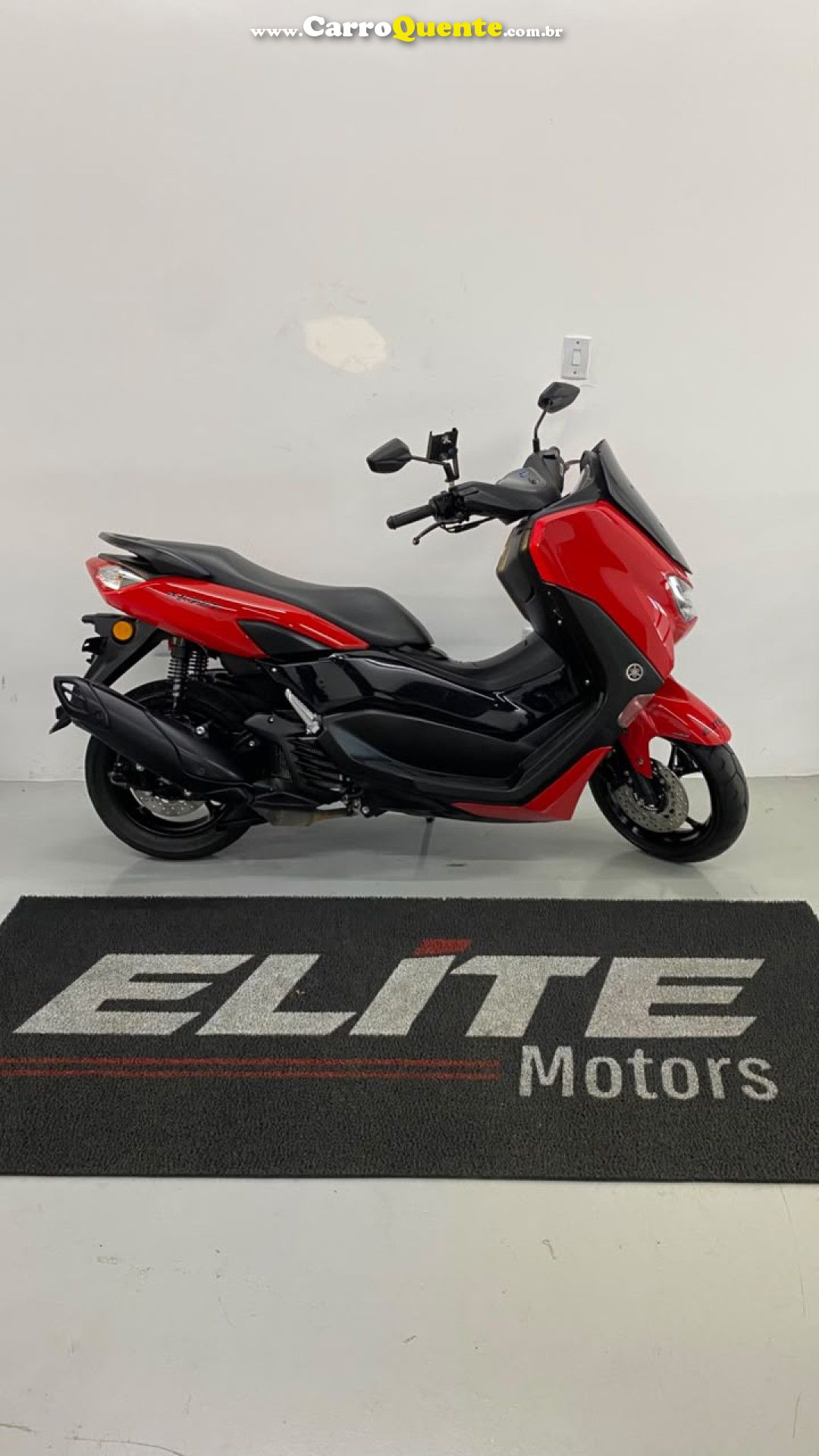YAMAHA    NMAX 160 ABS   VERMELHO 2024 160 GASOLINA - Loja