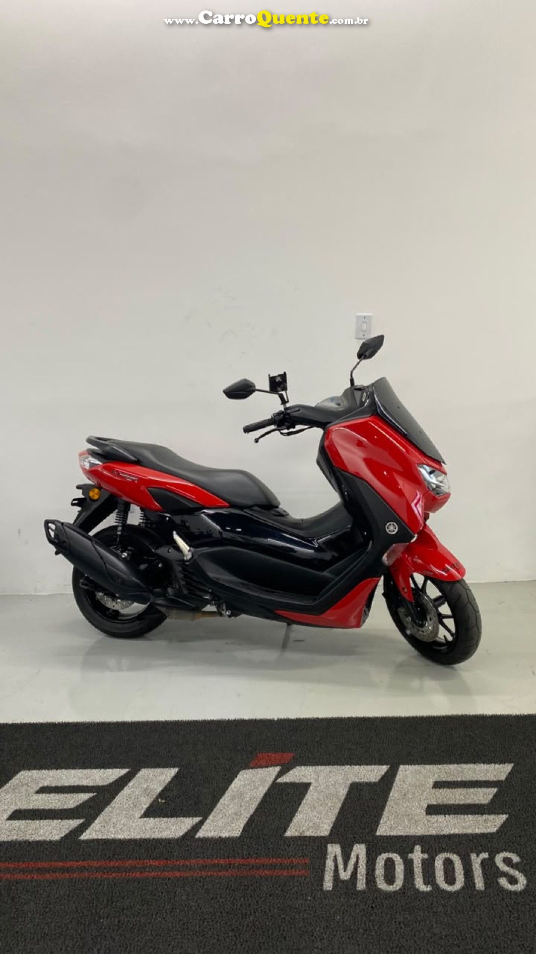 YAMAHA    NMAX 160 ABS   VERMELHO 2024 160 GASOLINA - Loja