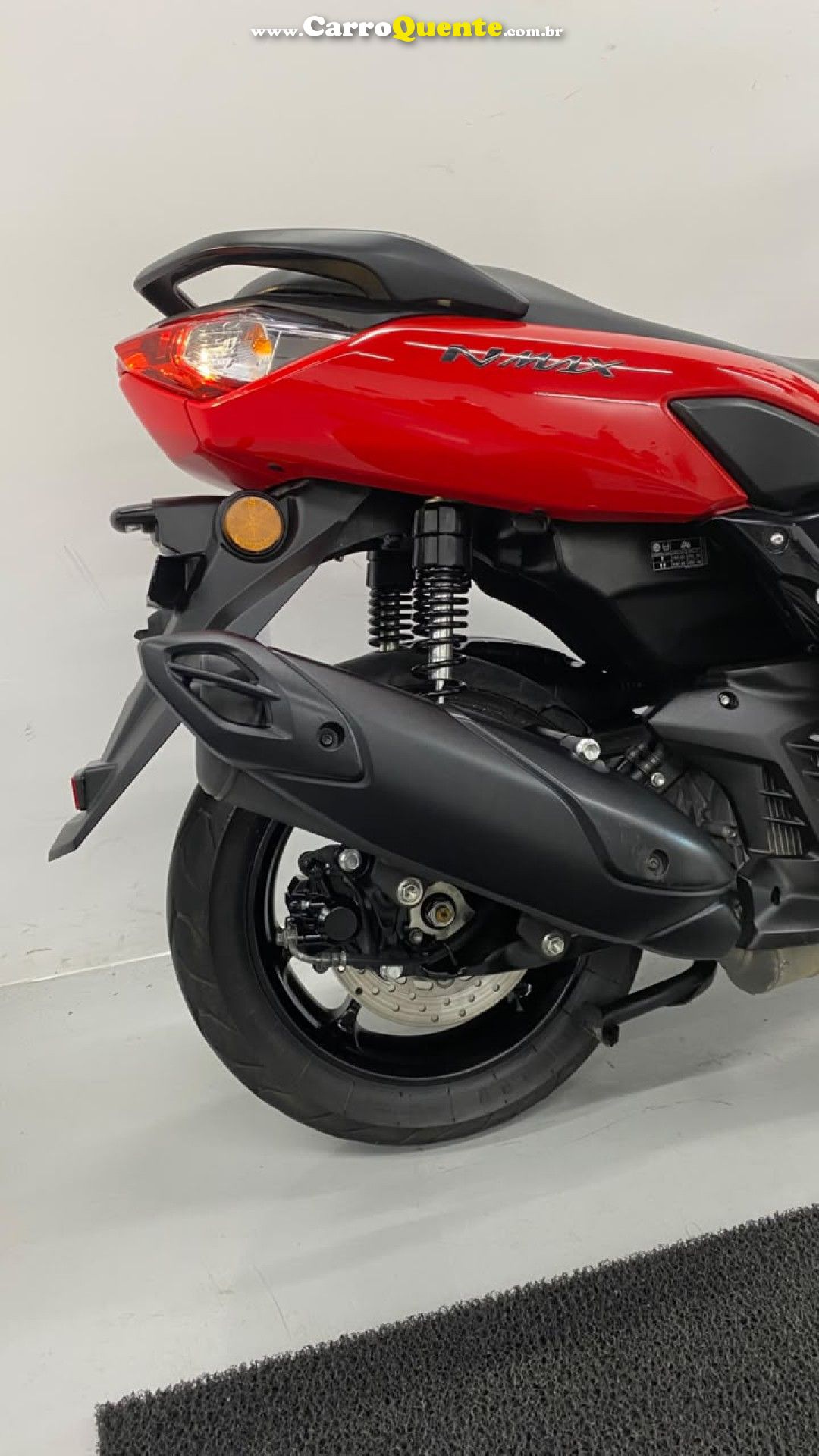 YAMAHA    NMAX 160 ABS   VERMELHO 2024 160 GASOLINA - Loja