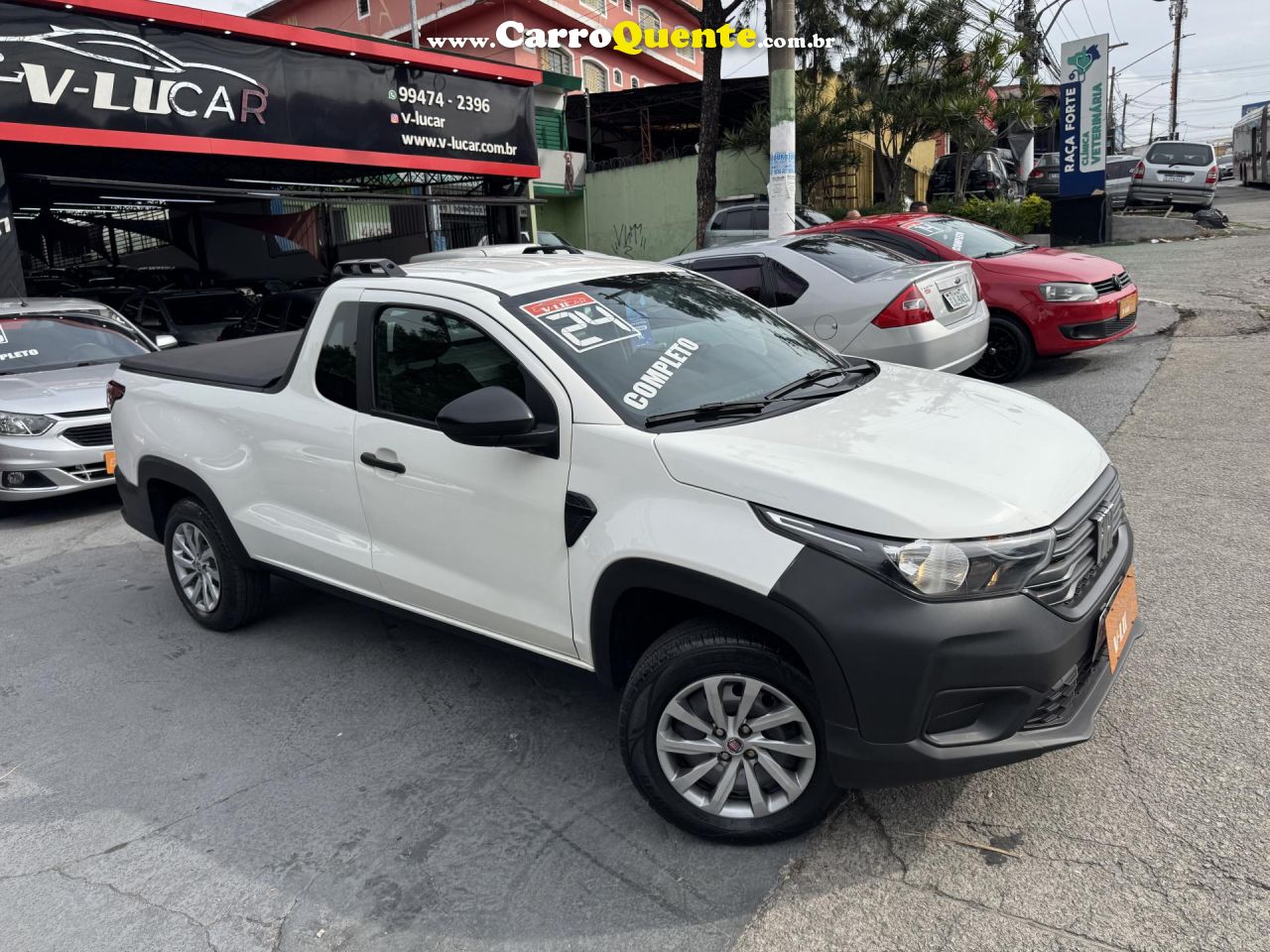 FIAT   STRADA ENDURAN CS1.3   BRANCO 2024 1.3 FLEX - Loja