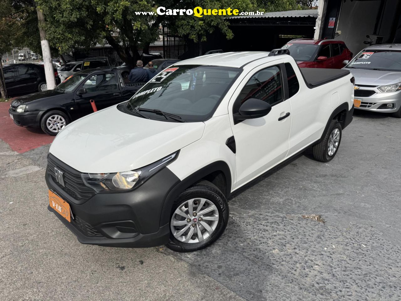 FIAT   STRADA ENDURAN CS1.3   BRANCO 2024 1.3 FLEX - Loja