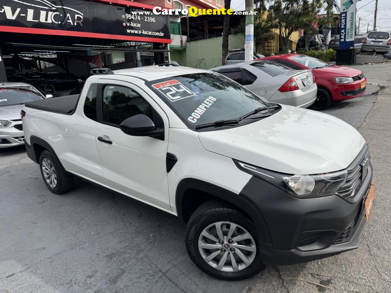 FIAT   STRADA ENDURAN CS1.3   BRANCO 2024 1.3 FLEX - Loja